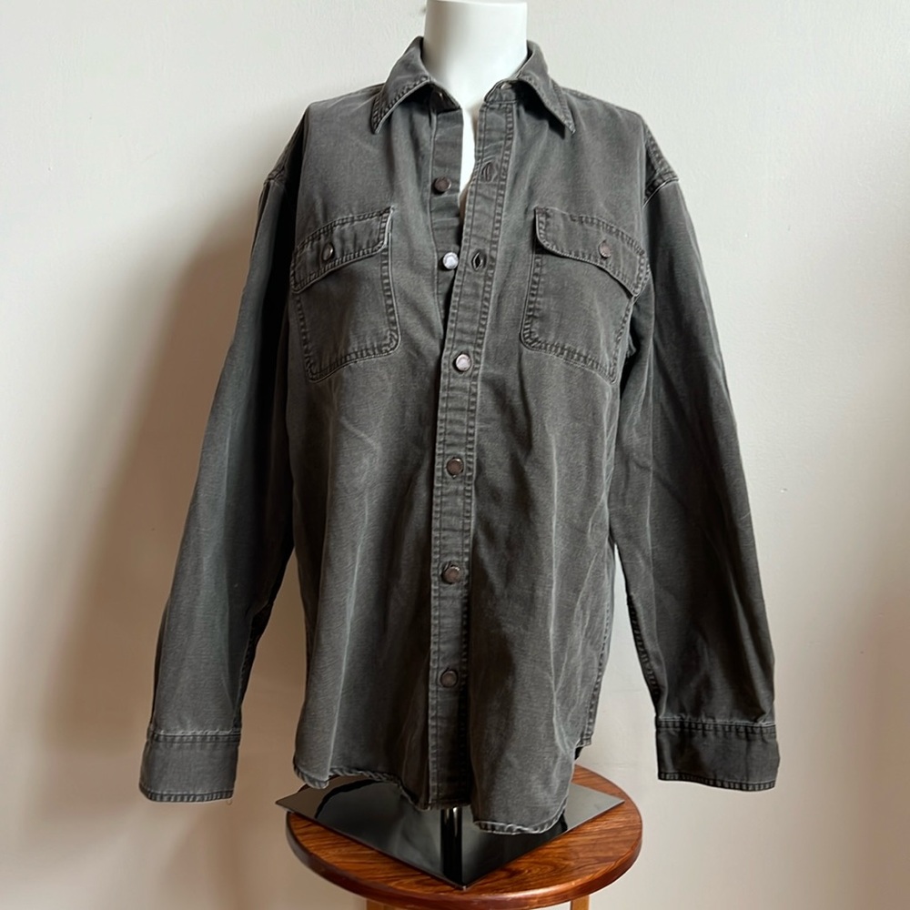 Levi’s genuine work wear “broken in & softened denim work shirt